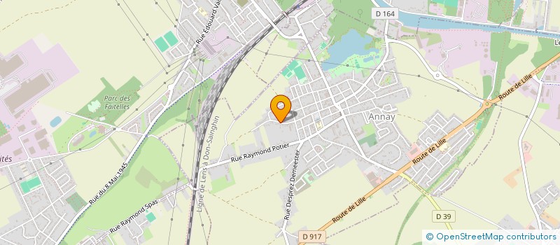 localisation de l'entreprise MONSIEUR DENIS POREBSKI à ANNAY