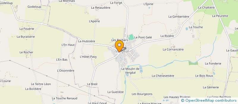 localisation de l'entreprise MONSIEUR DENIS POULAIN  CHATEAUGIRON