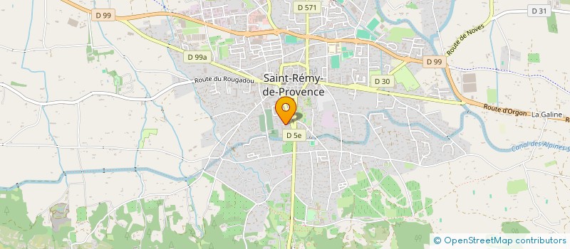 localisation de l'entreprise MONSIEUR DENIS POULET à SAINT-REMY-DE-PROVENCE