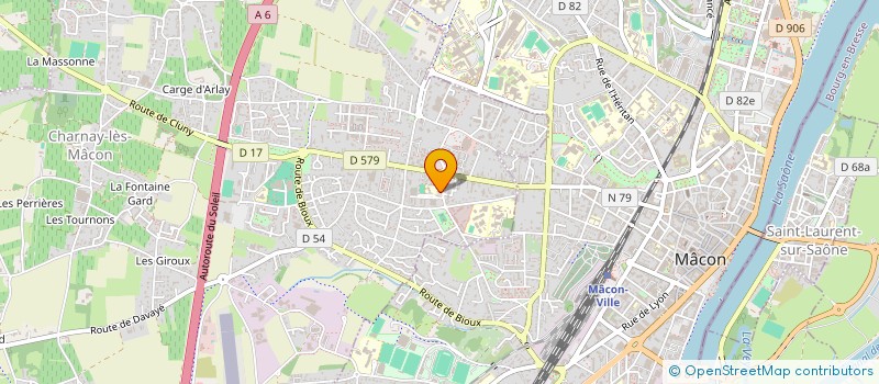 localisation de l'entreprise MONSIEUR DENIS PRUDENT à CHARNAY-LES-MACON