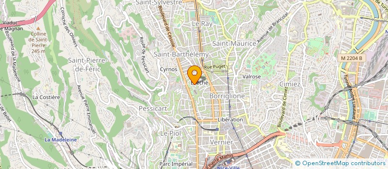 localisation de l'entreprise MONSIEUR DENIS QUAGLIA à NICE