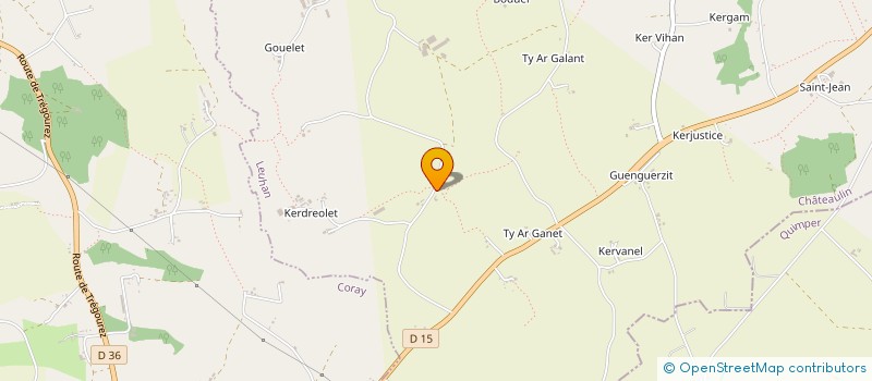 localisation de l'entreprise MONSIEUR DENIS QUEMERE à LEUHAN