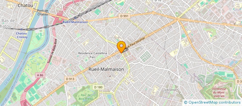 localisation de l'entreprise MONSIEUR DENIS QUIGNON-FLEURET à RUEIL-MALMAISON