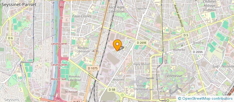 localisation de l'entreprise MONSIEUR DENIS QUILES à GRENOBLE