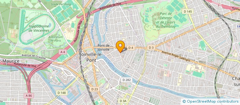 localisation de l'entreprise MONSIEUR DENIS RABDEAU à JOINVILLE-LE-PONT