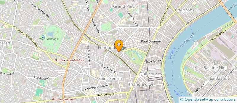 localisation de l'entreprise MONSIEUR DENIS RAMA  BORDEAUX