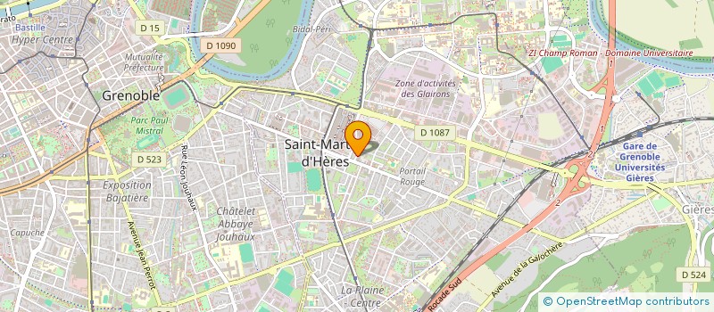 localisation de l'entreprise MONSIEUR DENIS RAMBAUDI à SAINT-MARTIN-D'HERES