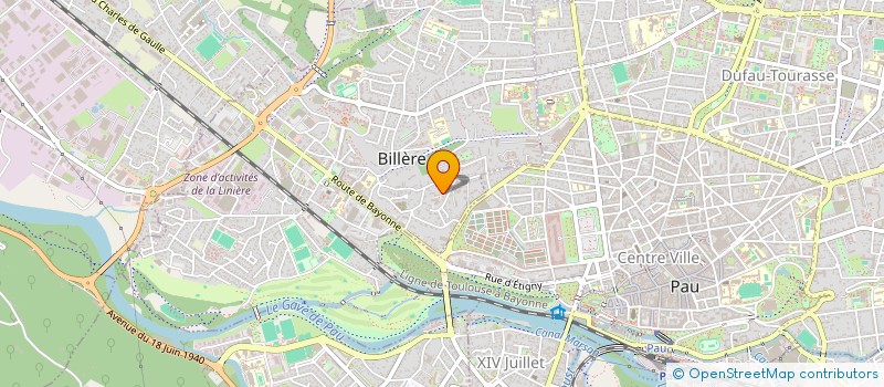 localisation de l'entreprise MONSIEUR DENIS RANGOLE  BILLERE