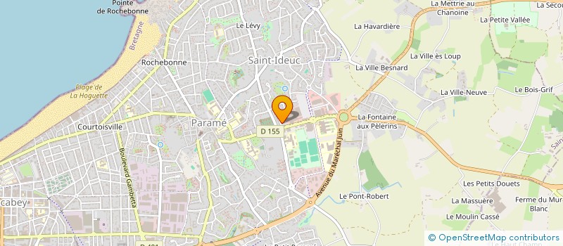 localisation de l'entreprise MONSIEUR DENIS RAULT  SAINT-MALO