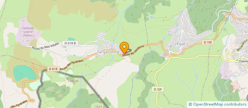 localisation de l'entreprise MONSIEUR DENIS RAVASCO  TARGASONNE