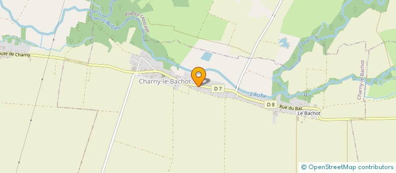 localisation de l'entreprise MONSIEUR DENIS RAVENT  CHARNY-LE-BACHOT