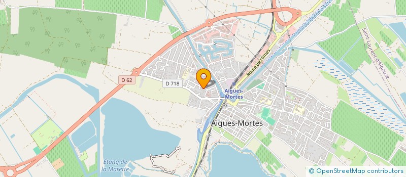 localisation de l'entreprise MONSIEUR DENIS RAVET  AIGUES-MORTES