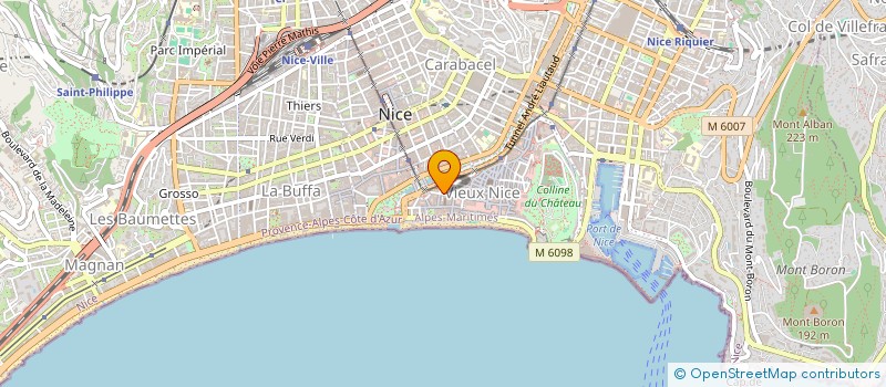 localisation de l'entreprise MONSIEUR DENIS RENITA à NICE