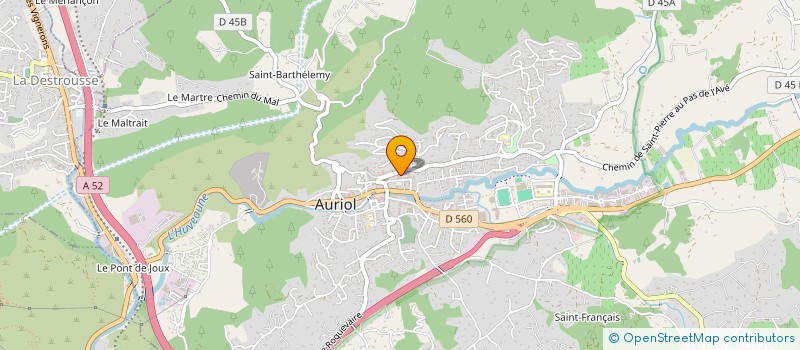 localisation de l'entreprise MONSIEUR DENIS REOCREUX à AURIOL