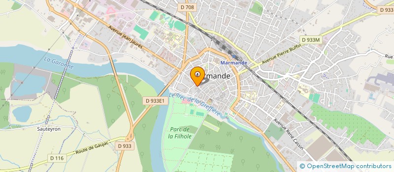 localisation de l'entreprise MONSIEUR DENIS REY à MARMANDE