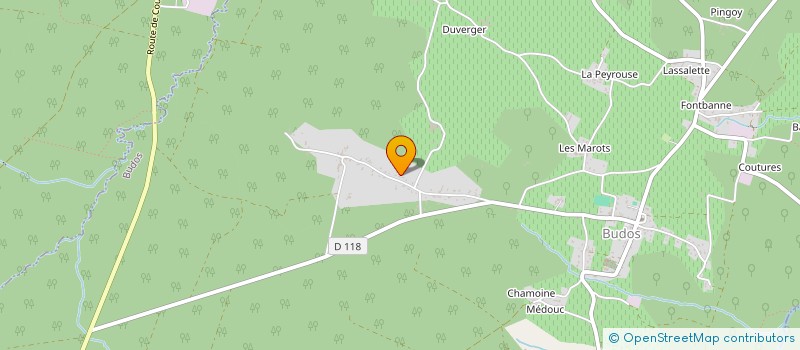 localisation de l'entreprise MONSIEUR DENIS RICAUD  LANDIRAS