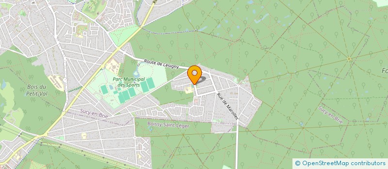 localisation de l'entreprise MONSIEUR DENIS RICHARD à SUCY-EN-BRIE