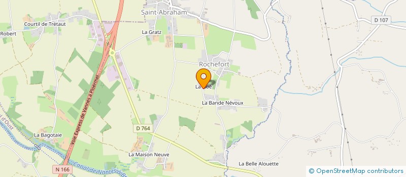 localisation de l'entreprise MONSIEUR DENIS RIO  SAINT-ABRAHAM