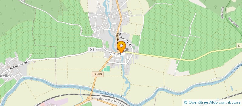localisation de l'entreprise MONSIEUR DENIS ROBERT  VERNEUIL