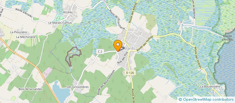 localisation de l'entreprise MONSIEUR DENIS ROBERT  DOLUS-D'OLERON