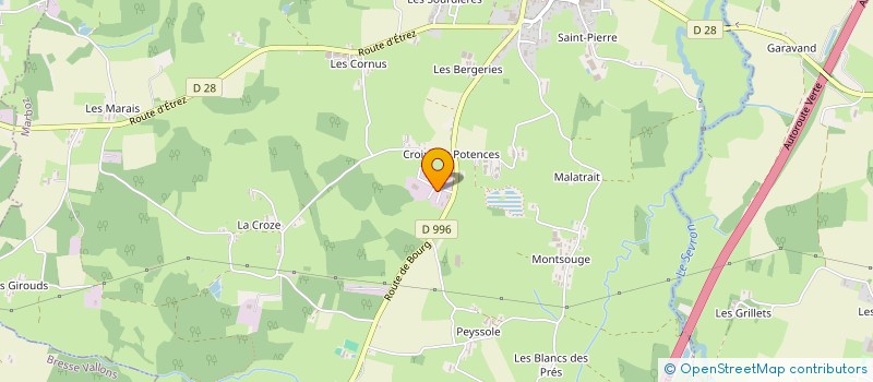 localisation de l'entreprise MONSIEUR DENIS ROBIN  MARBOZ