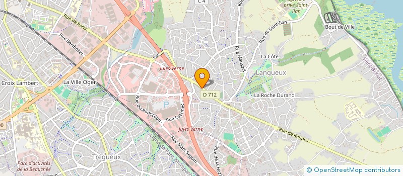 localisation de l'entreprise MONSIEUR DENIS ROCABOY  LANGUEUX