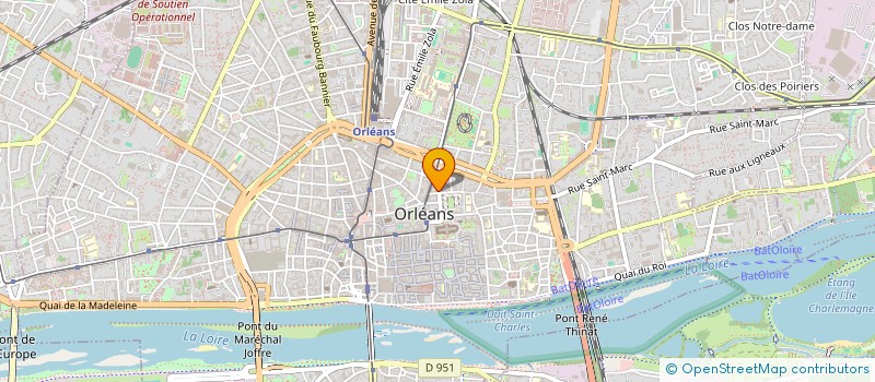 localisation de l'entreprise MONSIEUR DENIS ROCHER à ORLEANS