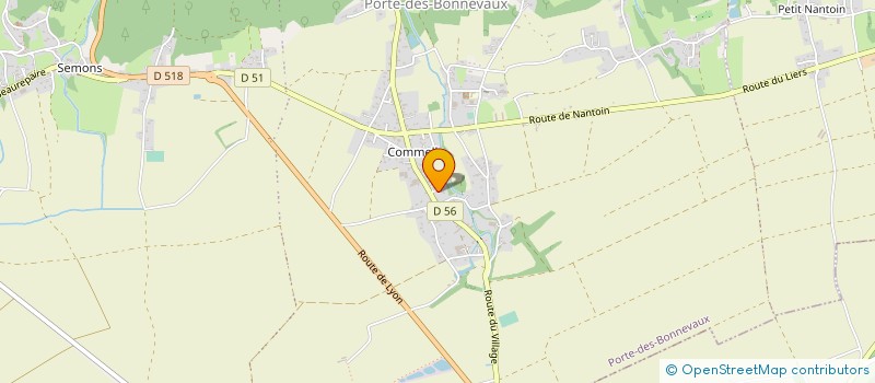 localisation de l'entreprise MONSIEUR DENIS ROCHER à LA COTE-SAINT-ANDRE