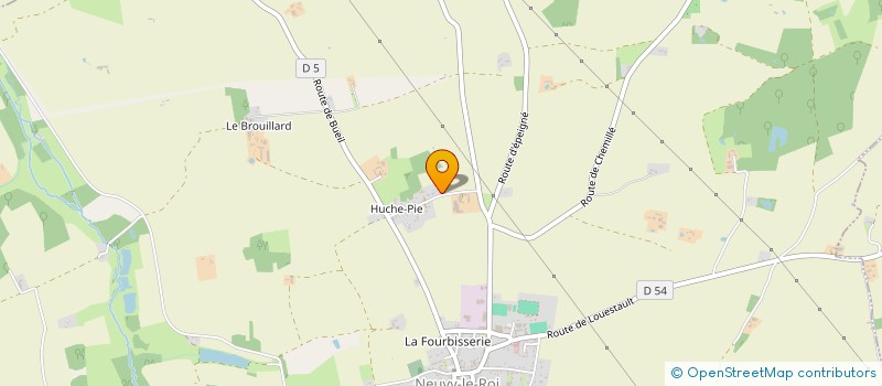 localisation de l'entreprise MONSIEUR DENIS ROCHERON  NEUVY-LE-ROI