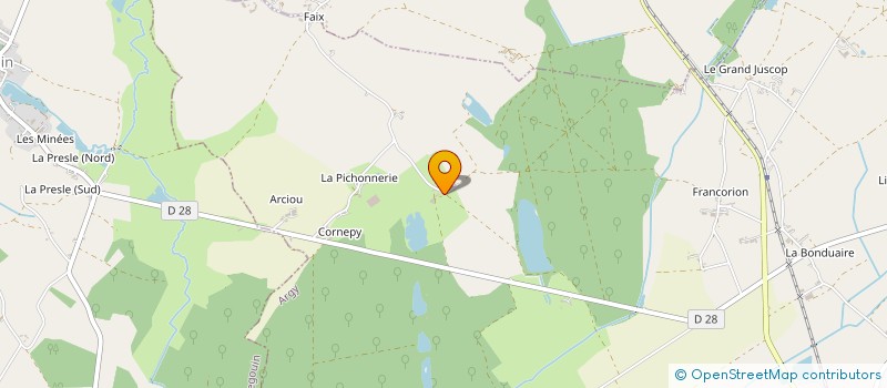 localisation de l'entreprise MONSIEUR DENIS ROEBROECK à NEUILLAY-LES-BOIS