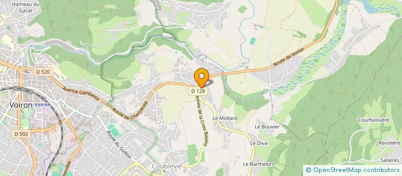 localisation de l'entreprise MONSIEUR DENIS ROHN  COUBLEVIE