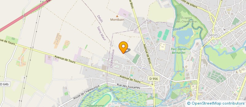 localisation de l'entreprise MONSIEUR DENIS ROMEY à CHATEAUROUX