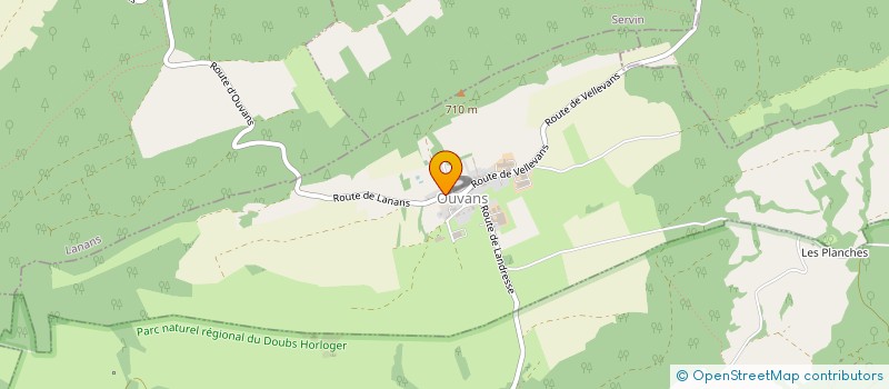 localisation de l'entreprise MONSIEUR DENIS ROOSE  OUVANS