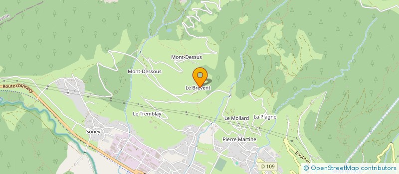 localisation de l'entreprise MONSIEUR DENIS ROPP à UGINE