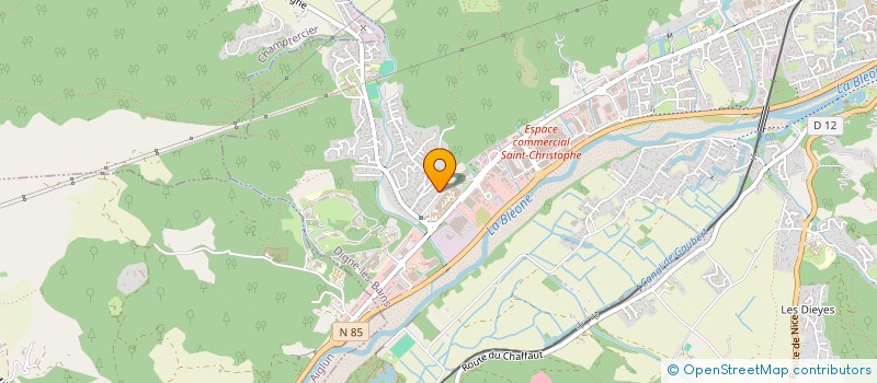 localisation de l'entreprise MONSIEUR DENIS ROSE  DIGNE-LES-BAINS