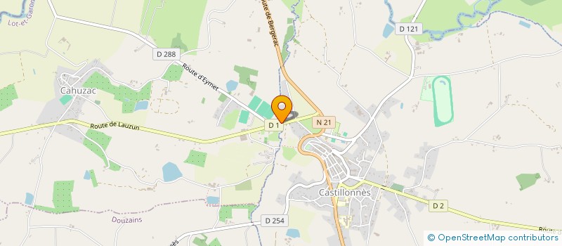 localisation de l'entreprise MONSIEUR DENIS ROSSETTI  LALANDUSSE