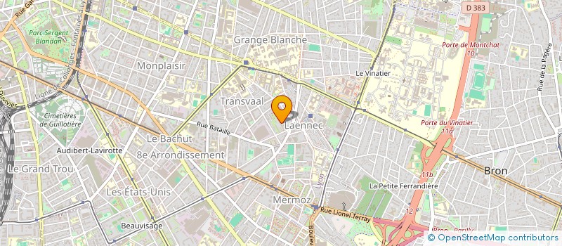 localisation de l'entreprise MONSIEUR DENIS ROSSI  LYON