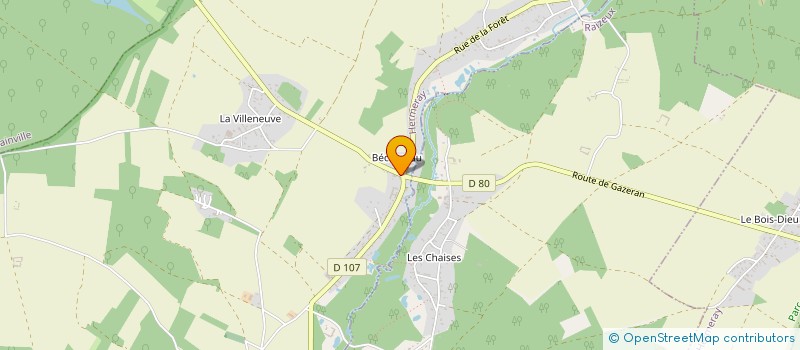 localisation de l'entreprise MONSIEUR DENIS ROUALEN  HERMERAY