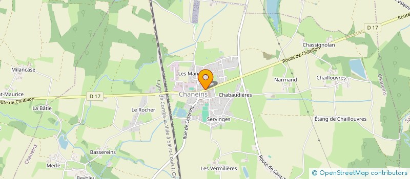localisation de l'entreprise MONSIEUR DENIS ROUGEMOND à CHANEINS