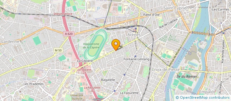 localisation de l'entreprise MONSIEUR DENIS ROUGER à TOULOUSE