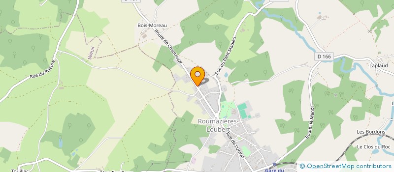 localisation de l'entreprise MONSIEUR DENIS ROUGIER à TERRES-DE-HAUTE-CHARENTE