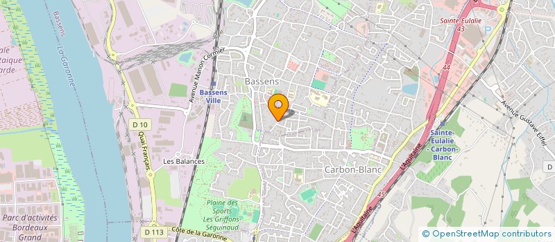 localisation de l'entreprise MONSIEUR DENIS ROUSSARIE  BASSENS