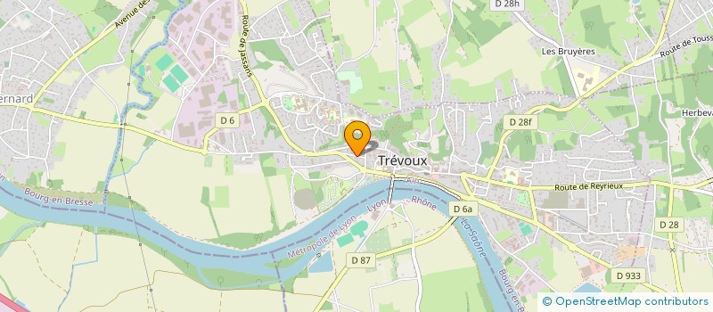 localisation de l'entreprise MONSIEUR DENIS ROUSSEAU à TREVOUX