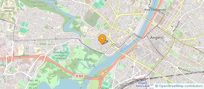 localisation de l'entreprise MONSIEUR DENIS ROUSSEAU à ANGERS