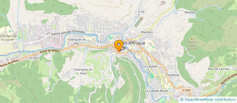 localisation de l'entreprise MONSIEUR DENIS ROUSSEL  SAINT-AFFRIQUE