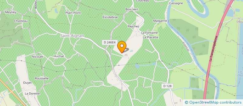 localisation de l'entreprise MONSIEUR DENIS ROUX à FRONSAC