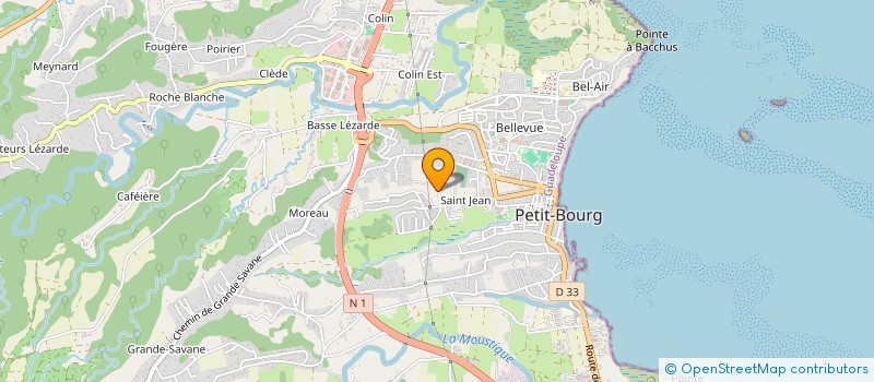 localisation de l'entreprise MONSIEUR DENIS RUFFE  PETIT-BOURG