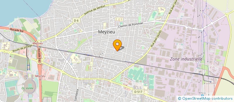 localisation de l'entreprise MONSIEUR DENIS SAINTE-MARIE à MEYZIEU
