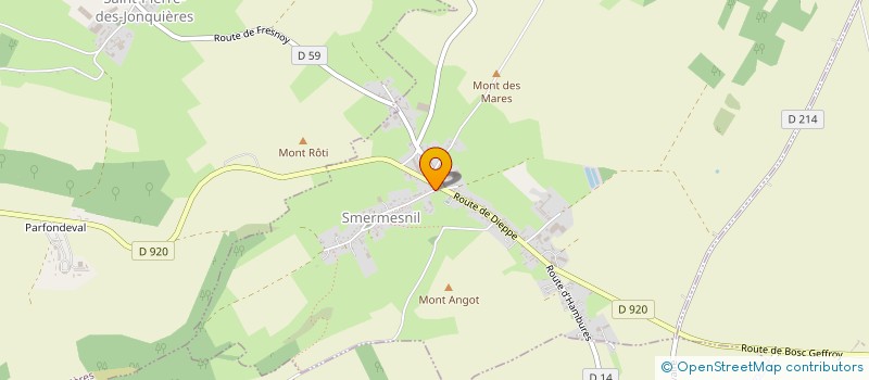 localisation de l'entreprise MONSIEUR DENIS SALZET  SMERMESNIL