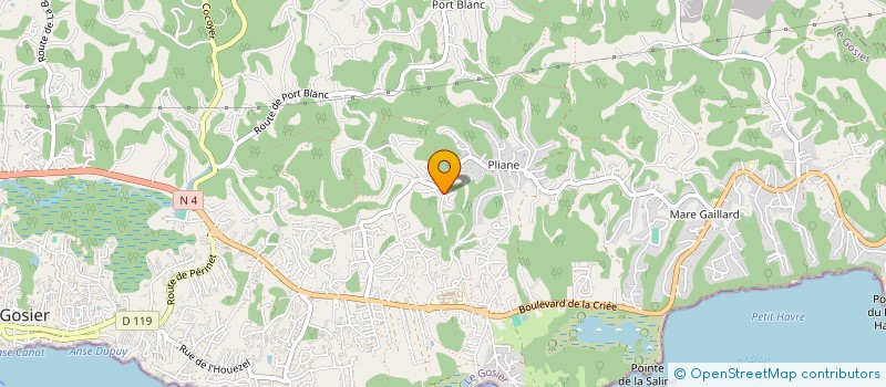 localisation de l'entreprise MONSIEUR DENIS SAME  LE GOSIER